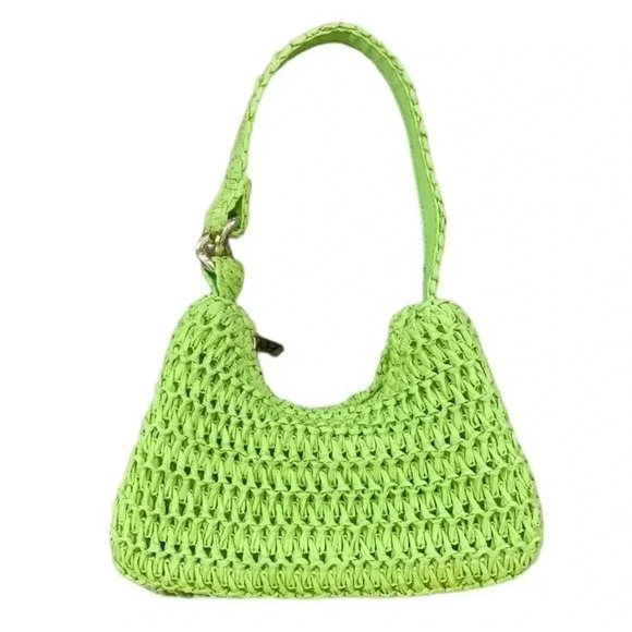 H&M Mini Straw Shoulder Bag - Picture 1 of 15